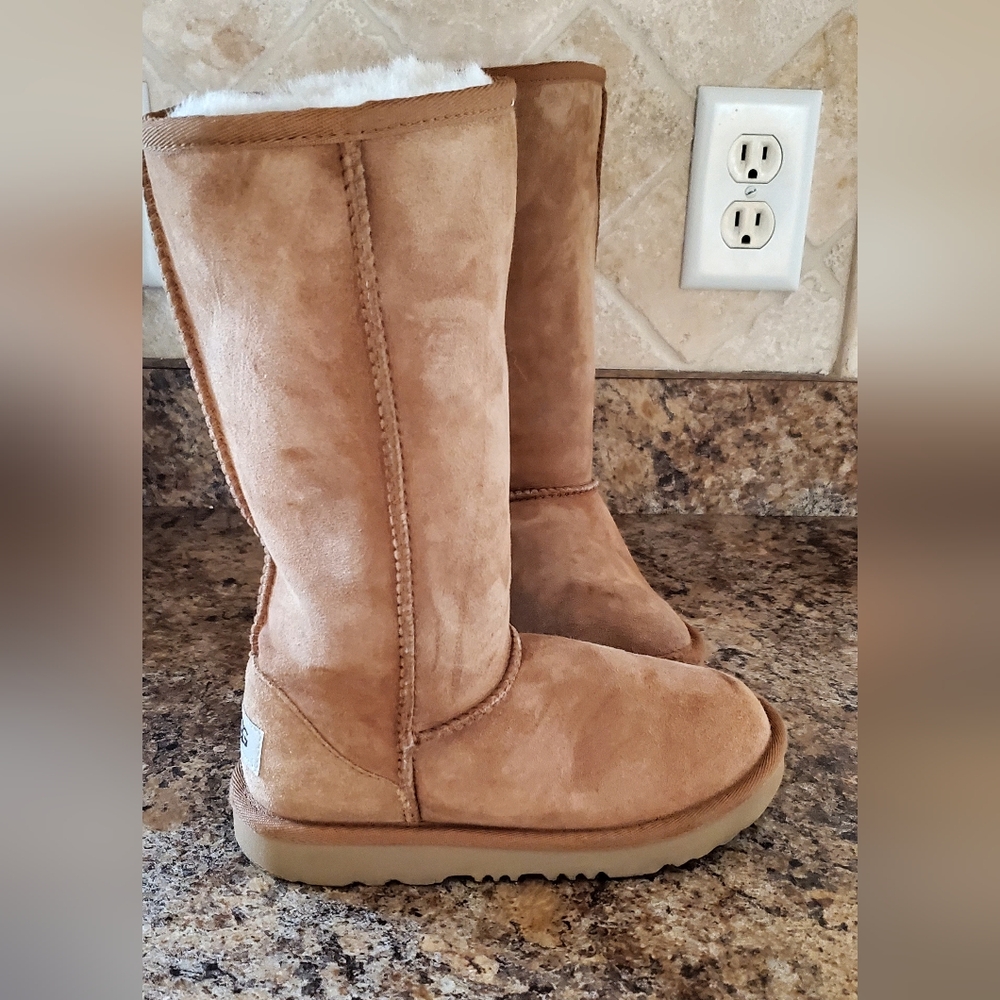 Tan Suede Boots